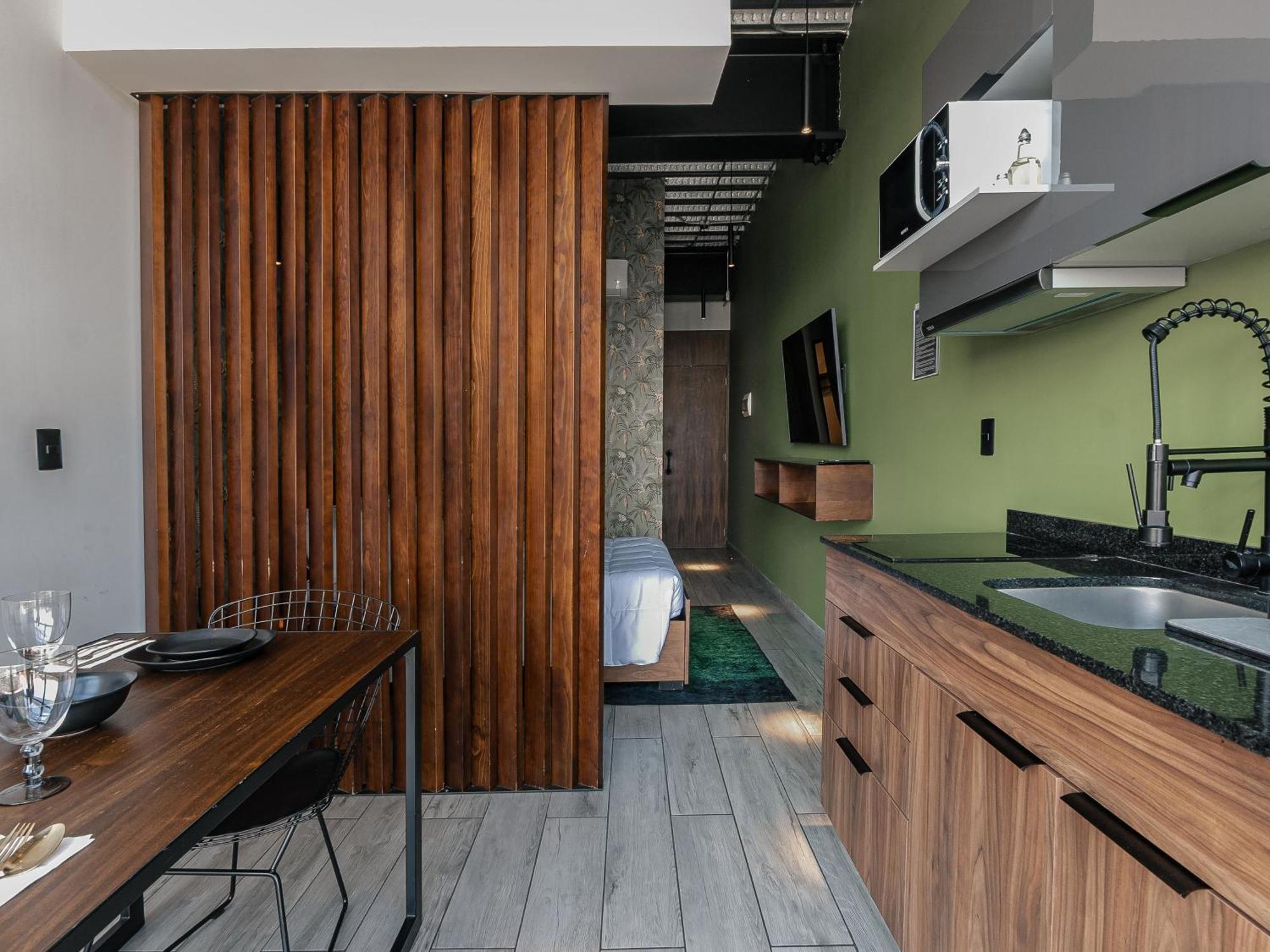 The Jungle Loft Tropical Comfort In A Centric Location With Kitchen Mexico-stad Buitenkant foto